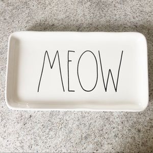 Rae Dunn Meow Small Dish